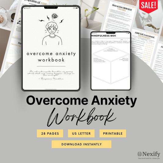 Mastering the Mind: The Ultimate Workbook to Conquer Anxiety