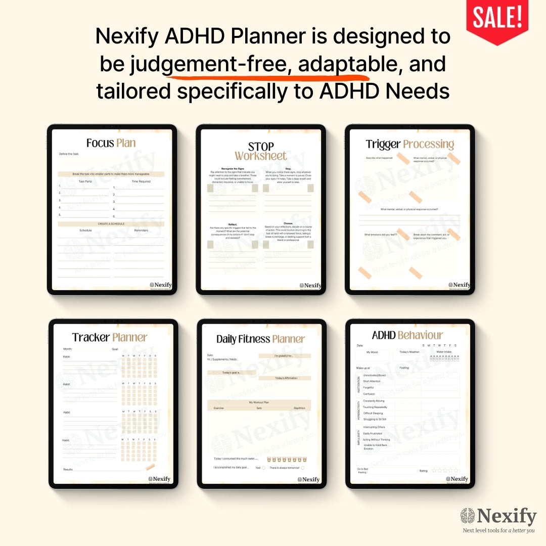 The Ultimate ADHD Planner for Laser-Focused Productivity