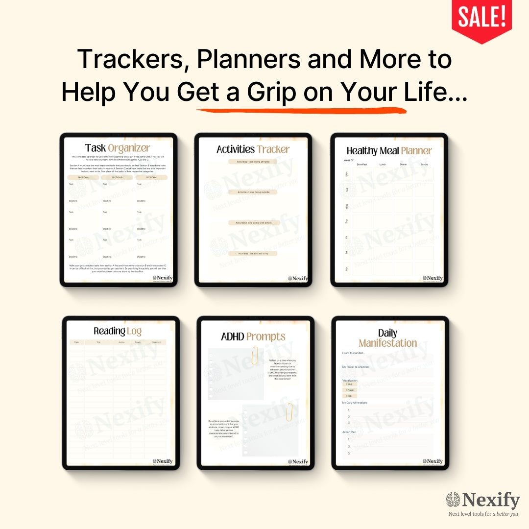 The Ultimate ADHD Planner for Laser-Focused Productivity