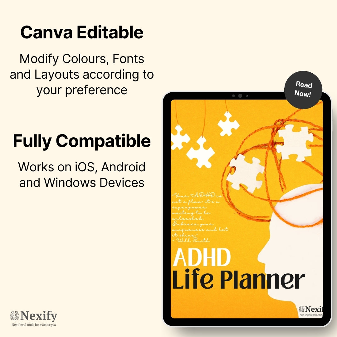 The Ultimate ADHD Planner for Laser-Focused Productivity