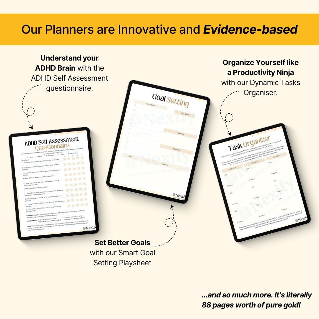 The Ultimate ADHD Planner for Laser-Focused Productivity